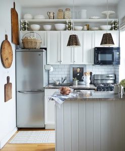 بزرگ کردن آشپزخانه کوچک