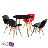 ست ناهارخوری چهار نفره گرد لارا