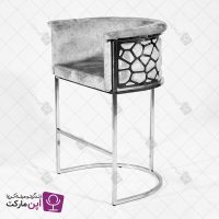 صندلی فلزی پایه بلند