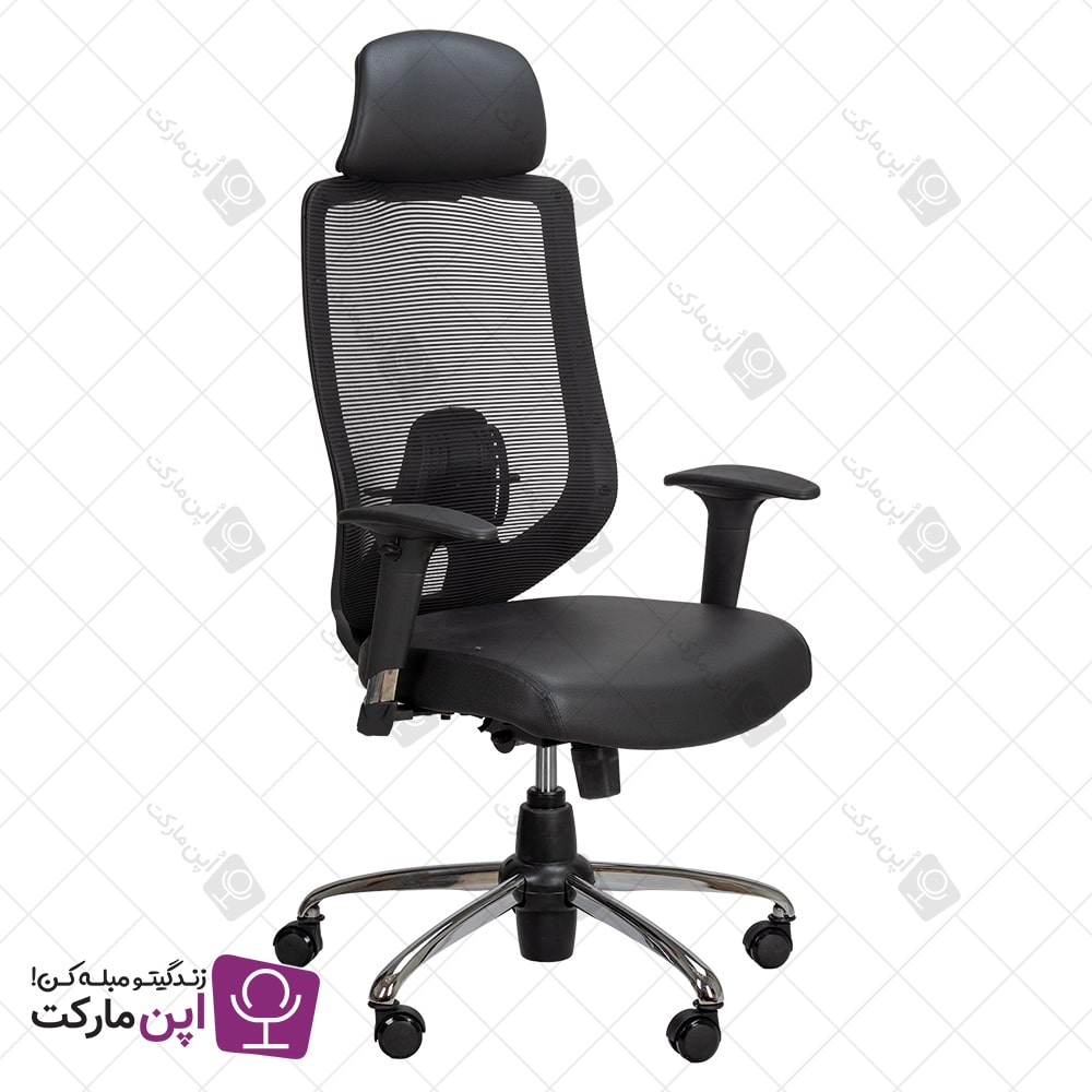 صندلی مدیریتی با گودی کمر قابل تنظیم