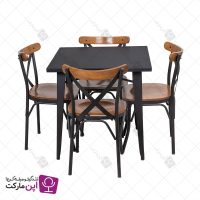 میز صندلی لهستانی تونت با میز تولیکس
