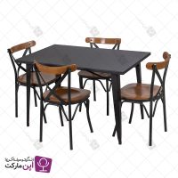میز و صندلی لهستانی تونت چهارنفره
