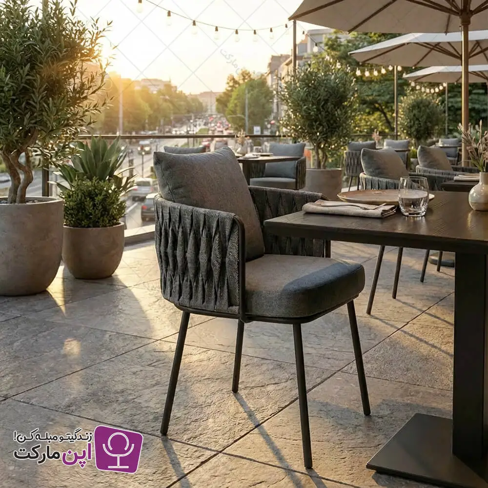 صندلی رستورانی کنزی 10 صندلی رستوران کنزی